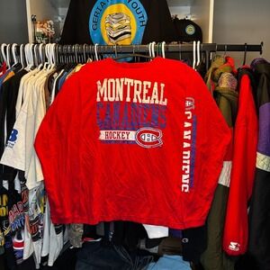 Montreal Canadiens NHL Long Sleeve Graphic Shirt XL